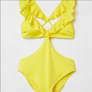NWT H&M swim suit size 4 bikini one piece